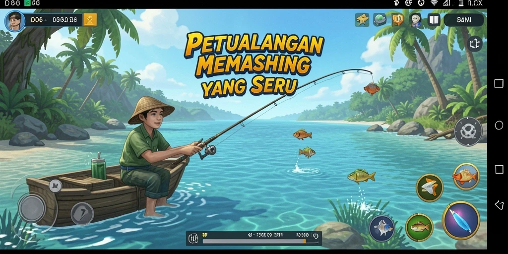 Gameplay memancing yang menakjubkan dan realistik di D06.