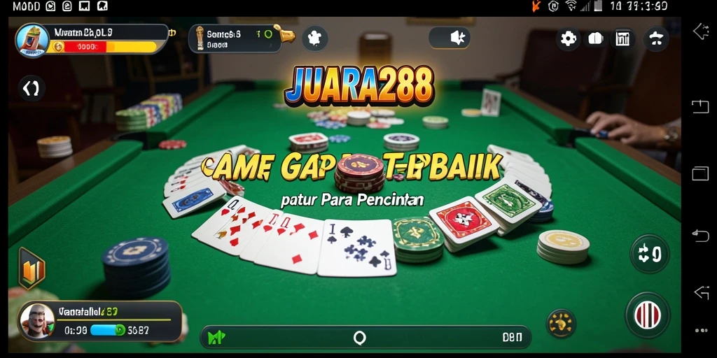 Screenshot gameplay JUARA288 yang menarik dan seru.