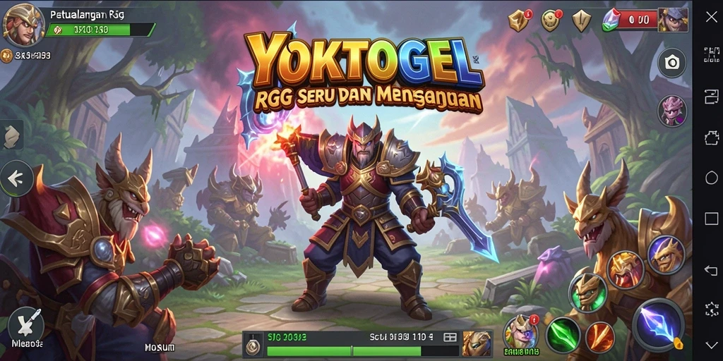 Tampilan gameplay seru dan mendebarkan dari YOKTOGEL.